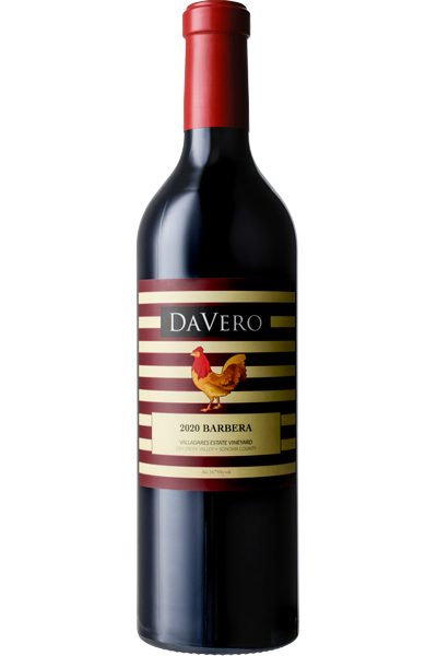 red wine bottle barbera